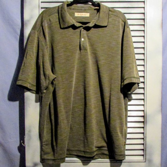 Tommy Bahama XL Green Lightweight Polo - Picture 2 of 12